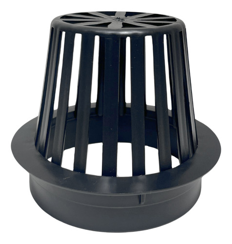 Ralo Abacaxi Plástico Anti Folhas Para Calha E Tubo 100 Mm