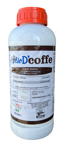 Adherente Surfactante Organico Olio Dcoffe  1 L