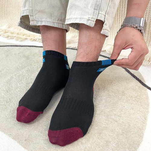 Calcetines Deportivos De Algodón Transpirable Para Hombre, 5