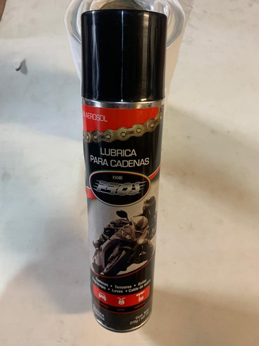 Imagen 2 de 2 de Lubrica Cadenas Moto Pros 270 Gr Ceg Motoparts