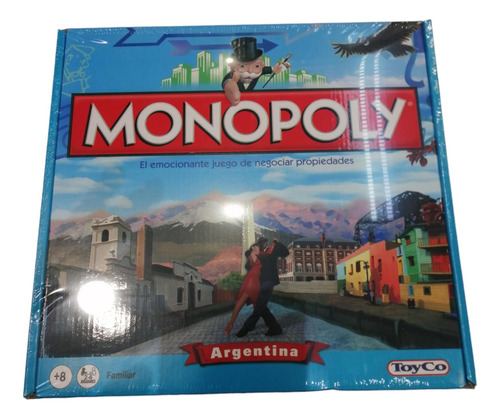 Juego De Mesa Monopoly Argentina Popular 23010 Nryj