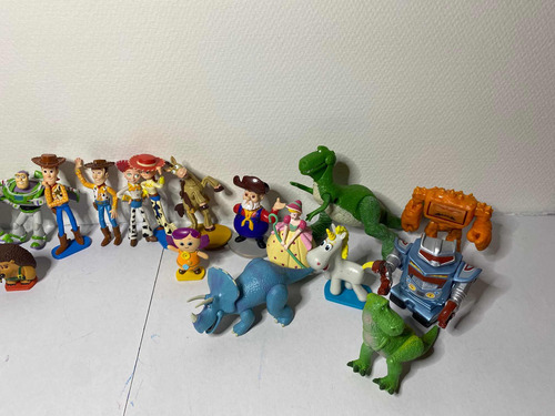 Colección De Figuras Disney Pixar De Toy Story 1, 2 Y 3 (Usado)