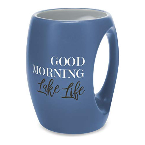 Taza Caf Caliente 16 Onzas Good Morning Lake Life