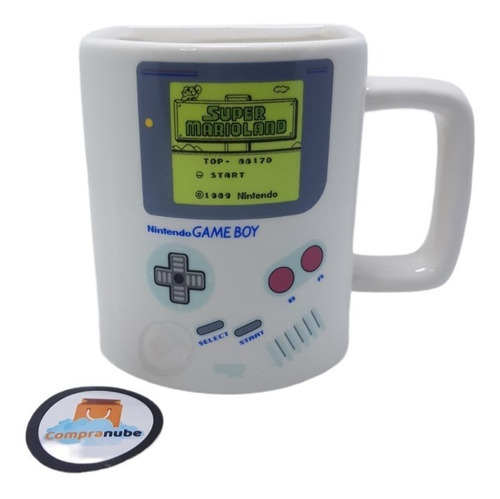 Mug Game Boy Cookie Gamer Galleta Collecionable  Pocillo