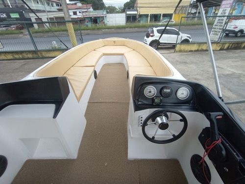 Lancha 18 Pés Rs 180 Com Motor Mercury 100 Hp 4 Tempos 0km