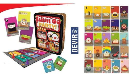 Jogo De Tabuleiro Sushi Go Party! Escritor De Jogos De
