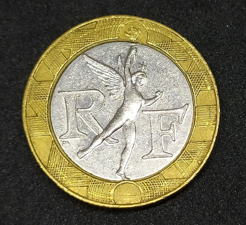 Francia - Moneda De 10 Francs - Año: 1991 - Bimetálica