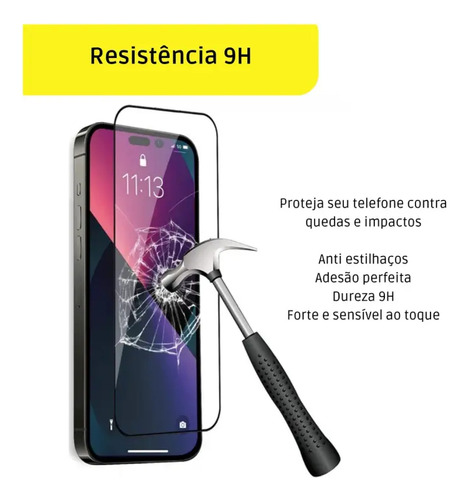 Película De Vidro iPhone 14 Pro Max