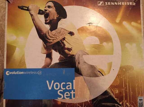 Set Microfono Sennheiser Ew 100 G3 Vocal Set No Shure (Usado)