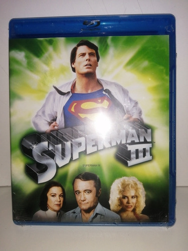 Superman 3 Iii Bluray Nuevo Sellado Christopher Reeve