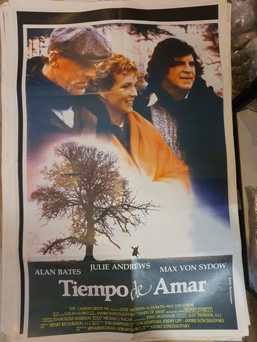 Antiguo Afiche De Cine Original-2306- Tiempo De Amar