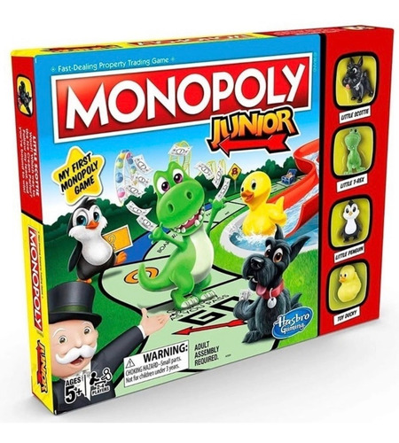 Monopoly Junior - Hasbro Monopoly Para Chicos