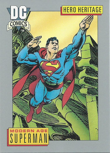 Barajita Superman Dc Comics 1991 #18 Hero Heritage Modern