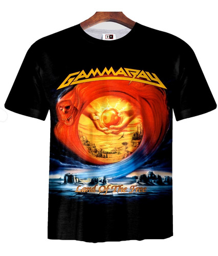 Remera Zt-1132 - Gamma Ray Land Of The Free