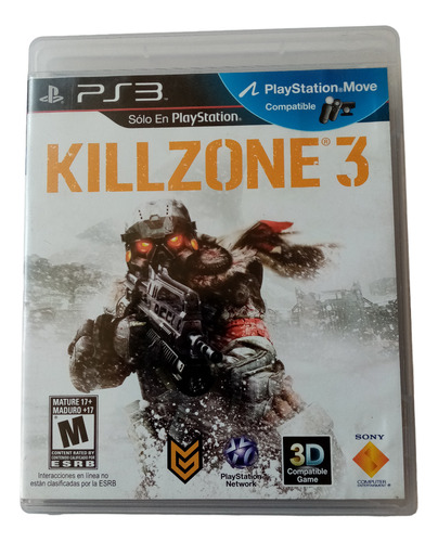 Killzone 3 Ps3 / Juego Físico