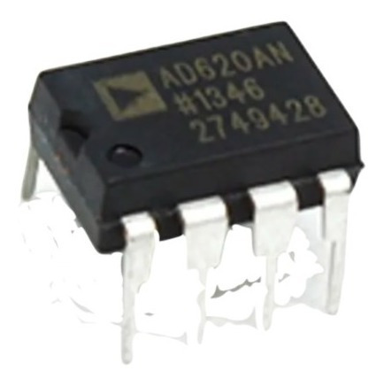 3 Pza Amplificador De Instrumentación Ad620 Ad620an