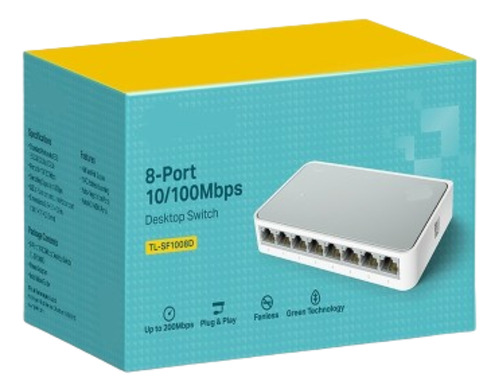 Switch Tp-link De 8 Puertos Tl-sf1008d