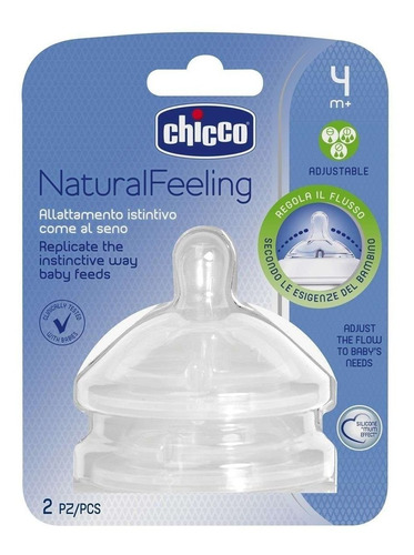 Tetinas Chicco Naturalfeeling 0m+, 4m+ Y 6m+