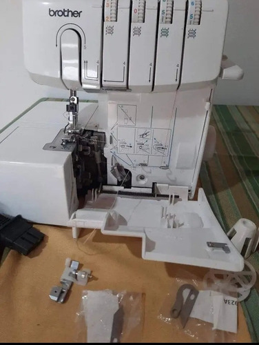 Remalladora Overlok Brother Look 1134d Blanco (Usado)