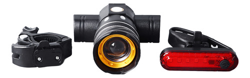 Juego De Luces Para Bicicleta Luz Led Delantera Y Trasera