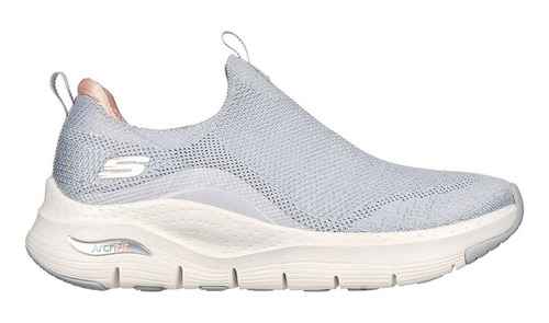 Tenis Mujer Skechers Arch Fit - Gris  