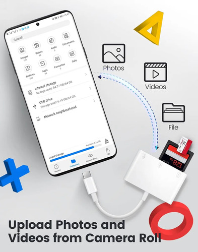 A Usb C Sd Card Reader, Oyuiasle Usb C A Tarjeta Sd Para