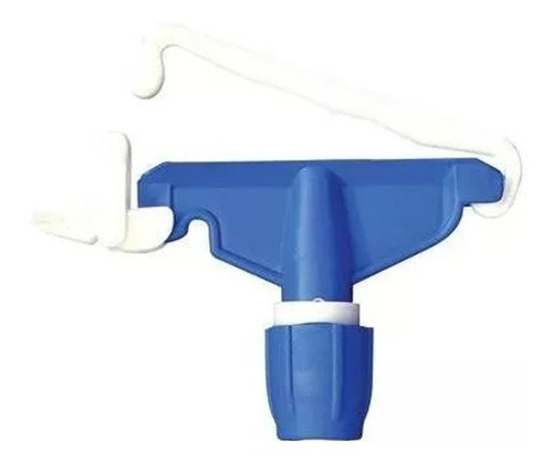 Garra Euro Plástica Azul Para Mop Bralimpia Refil Resistente