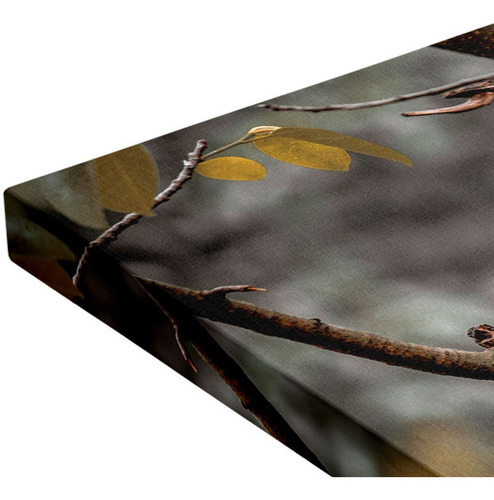 Cuadro Mono Pequeño En Ramas De Árbol Animales 80x120