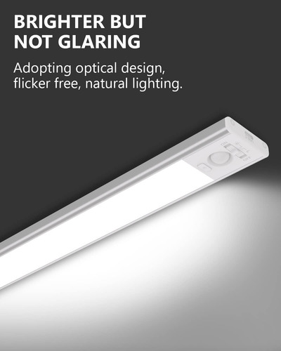 Paquete De 2 Luces Led Inalámbricas De 5 Pulgadas, 8000 K, 6