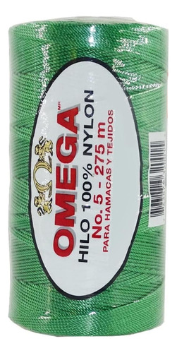Hilo Nylon Omega No.5 C/275m Art. 370 Verde Bandera #67*