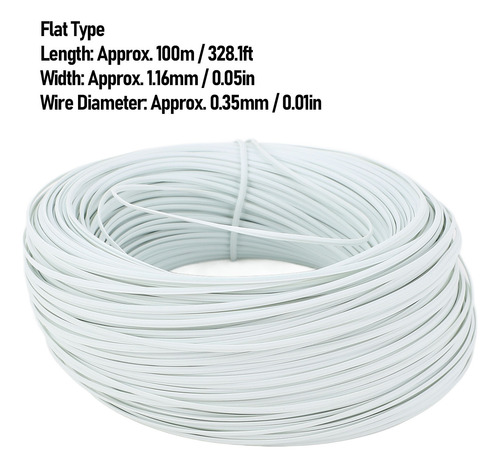 Cable De Refuerzo, Alambre De Refuerzo De Acero, 100 M