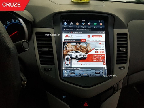 Estereo Android Tesla Chevrolet Cruze 2010-2012 Wifi Gps Usb