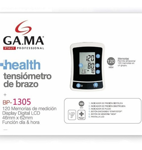Imagen 3 de 10 de Tensiometro De Presion Digital Automatico De Brazo Garantia