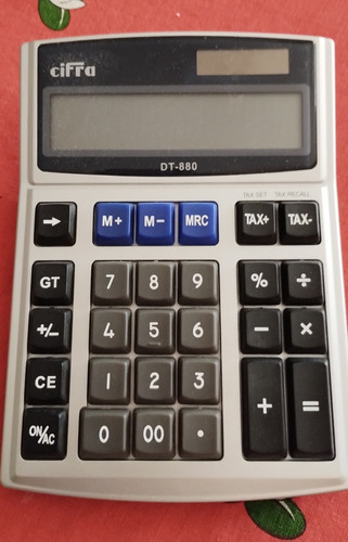 Calculadora De Escritorio Cifra Dt 880 Usada