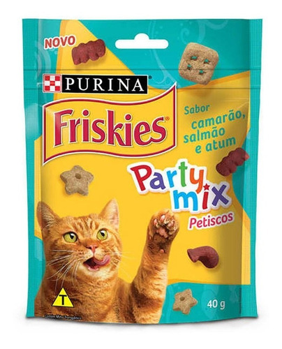 Petisco Para Gatos Friskies Party Mix 5x40gr