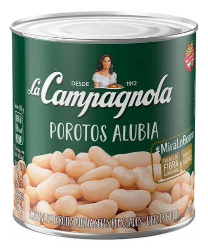 Porotos Alubia La Campagnola Mediano