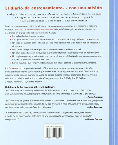 Diario De Entrenamiento Del Corredor