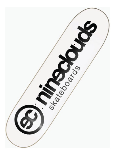 Shape Nineclouds Full Logo Branco 8.12