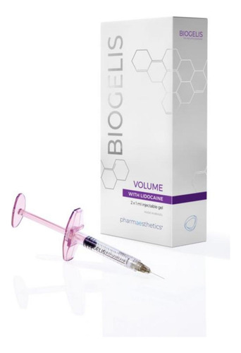 Biogelis 25mg/ml C/ 02 Ser Gel C/ 0,3% Lido. + Ag 27g Volume