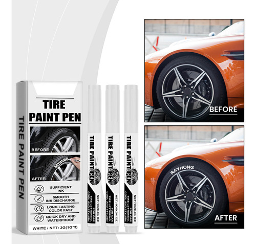 Rotuladores A Base De Aceite Para Neumáticos De Coche, 5 Ml,