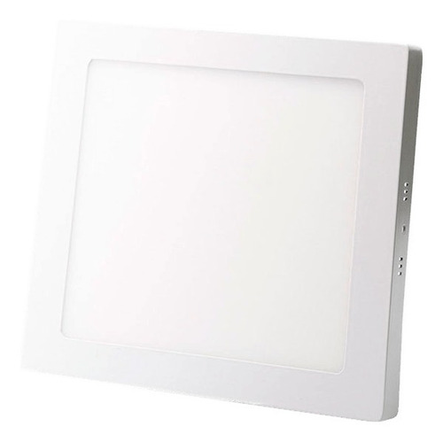 Imagen 1 de 1 de Panel Led Cuadrado Sobreponer 24w 6000k.