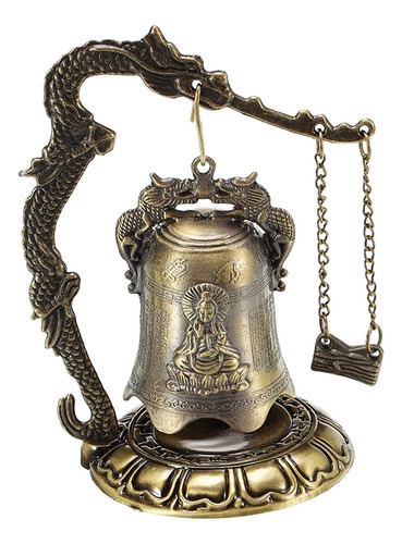 Escritorio Feng Shui Vintage Dragon Fengshui Bell Tibetano