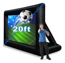 Comprar Gzkyylegs Pantalla Inflable De Proyector De Cine Para Exteri