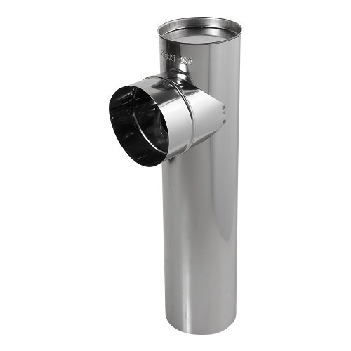 Te / Joelho Para Chaminé / Fogão A Lenha 120mm - Inox 430