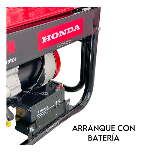 Generador Honda 3,800 Watts 110/220v Uso Industria De Marcha
