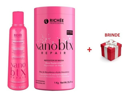 Richée Nanobotox Repair 1 Kg + Sh Nanobtx Repair 250ml