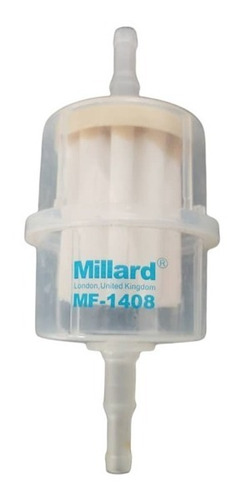 Filtro De Gasolina Universal, Plastico Marca Millard Mf1408