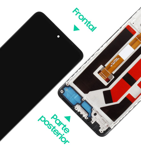 Pantalla LCD marca Agcut con marco para Oppo A40 Cph2669, color negro