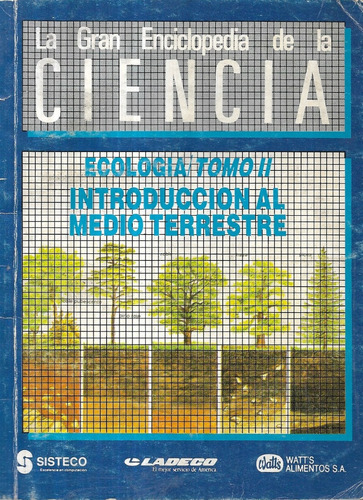 Ecología Tomo I I Introducción Medio Terrestre / Ciencia