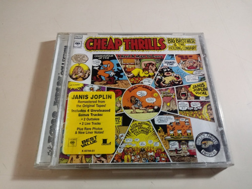 Janis Joplin - Cheap Thrills - Remaster , Made In Usa